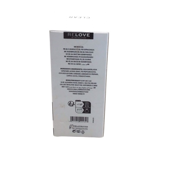 Relove by Revolution Power Brow Fix - Clear Brow Gel | .10fl oz - Picture 7 of 10